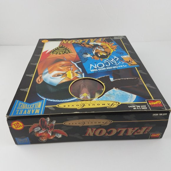 X-MEN Falcon Marvel 1998 Vintage Figure 8" ToyBiz - Picture 7 of 10